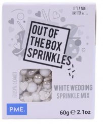 PME cukrové zdobení White wedding