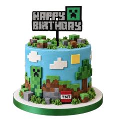 Zápich na dort Minecraft