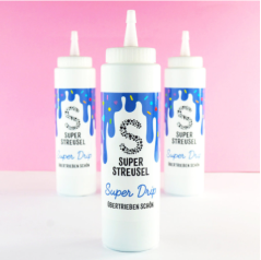 Cake Drip Super Streusel - tmavě modrá 300g