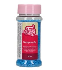 Cukrové zdobení FunCakes, máček tm. modrý 80g
