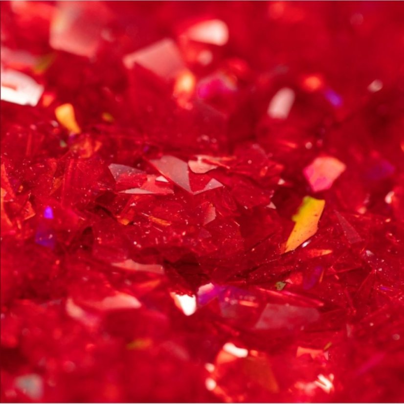 Červené jedlé třpytky a glitry na dort – Red Ruby 3 g