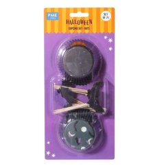 Halloween sada na cupcakes Netopýři PME – 48 ks