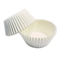 Cukrářské košíčky mini bílé 35x22mm, PME, 100ks