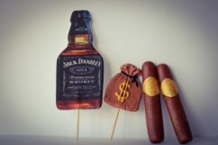 Cukrová dekorace Jack Daniels whiskey