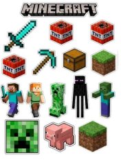 Jedlý obrázek Minecraft 2