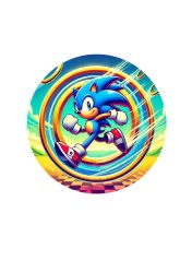 Jedlý papír ježek Sonic II.
