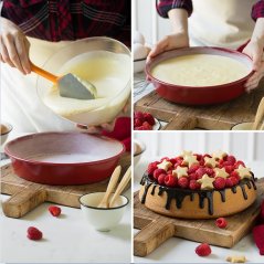 Forma kulatá červená