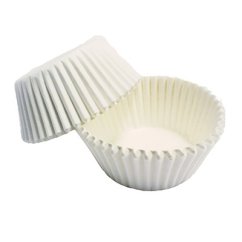 Cukrářské košíčky mini bílé 35x22mm, PME, 100ks