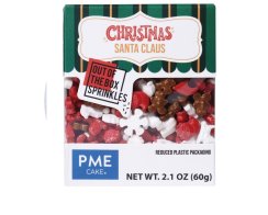PME Cukrové sypání vánoční Out of the box Santa 60 g