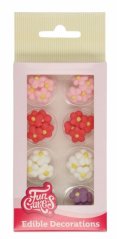 FunCakes Cukrové kytičky mini mix barev