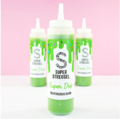Cake Drip Super Streusel - zelená 300g