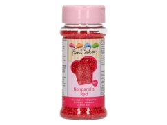 Cukrové zdobení FunCakes, máček červený 80g