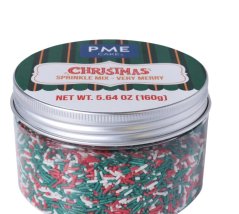 PME Cukrové sypání vánoční Very merry 160 g