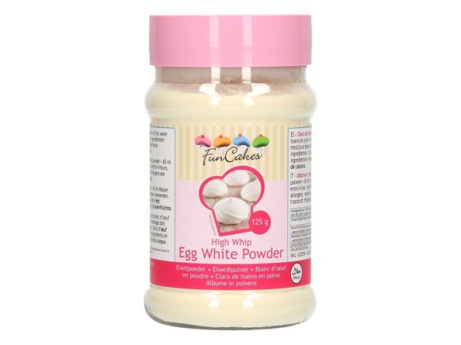 Sušené bílky 100% - Egg White Powder FunCakes, 125g