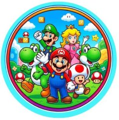 Jedlý obrázek Super Mario