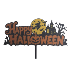 Zápich na dort Happy Halloween
