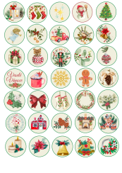 Jedlý obrázek Veselé Vánoce I.