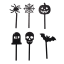 Cupcake zápichy Halloween – sada 6 ks