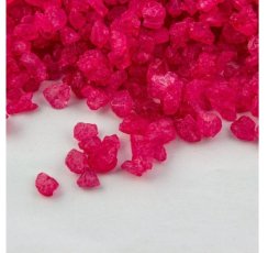 Lumea cukrové krystaly tmavě růžové 100 g