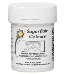Běloba přášková Sugarflair koncentrovaná extra  White 20g
