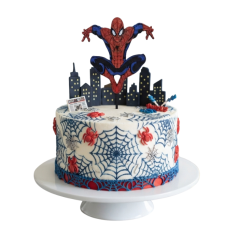 Zápich na dort Spiderman