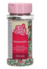 Funcakes Cukrové sypání máček Christmas