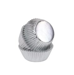 PME košíčky na cupcakes mini stříbrné