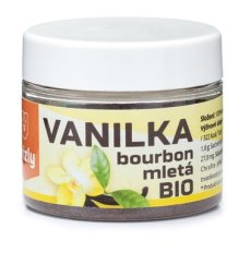 GRIZLY Vanilka mletá Bourbon BIO 20 g