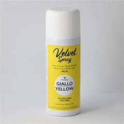 Sprej Velvet YELLOW Martellato, 400 ml