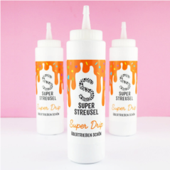Cake Drip Super Streusel - oranžová 300g