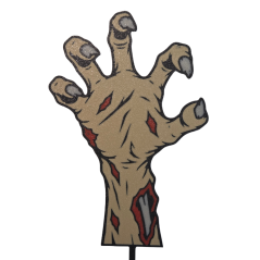Zápich na dort ruka Zombie