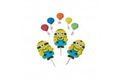 Cukrová dekorace Mimoni zápichy