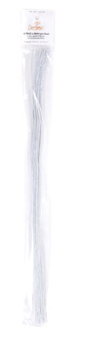Aranžovací drát bílý č.22, Decora, 50ks
