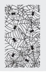 Halloween sáček pavouci