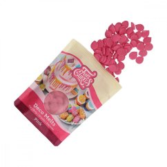 Barevná poleva Funcakes Pink - růžová, 250g