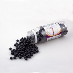 Cukrové zdobení Lumea Perly 7mm Black, 130g