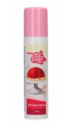 Barva ve spreji FunCakes red - červená, 100 ml