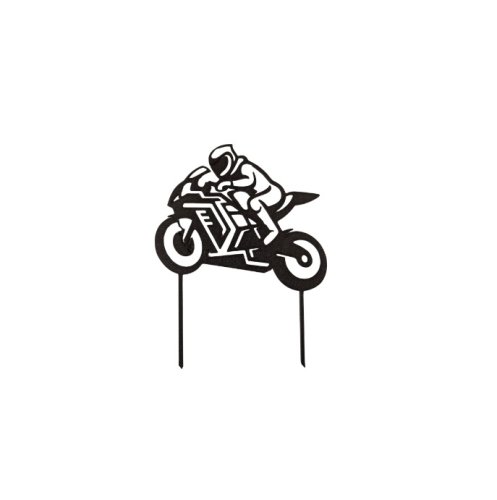 Dortový zápich motorkář
