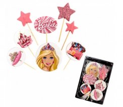 Cukrová dekorace Barbie