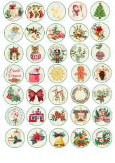 Jedlý obrázek Veselé Vánoce I.