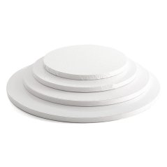 Pevná bílá podložka Decora, 12mm, více rozměrů
