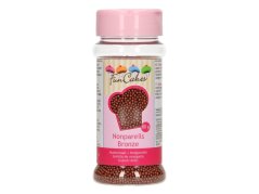 Cukrové zdobení FunCakes, máček bronzový 80g