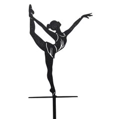 Dortový zápich gymnastka