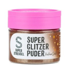 Jedlý Glitrový prach Super Streusel Cocoa Gold - Kakaové zlato, 10g