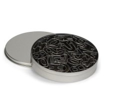 Abeceda kovová v plechovce Patisse