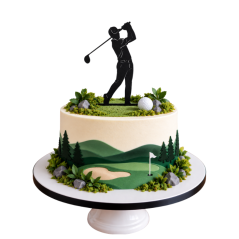 Dortový zápich golfista