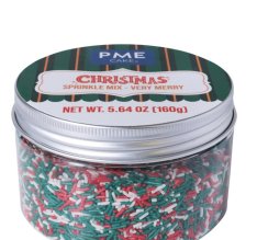 PME Cukrové sypání vánoční Very merry 160 g