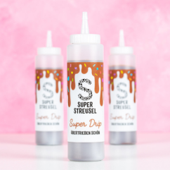Cake Drip Super Streusel - hnědá 300g