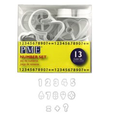 PME plastová sada číslic a znaků