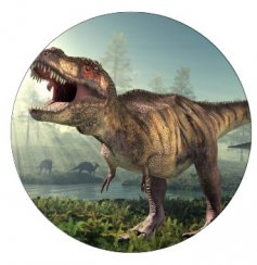 Jedlý obrázek T-rex